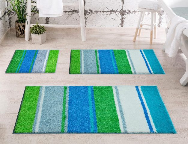 Badematte Badezimmer Duschvorleger Summertime supersoft Ocean 3 Größen