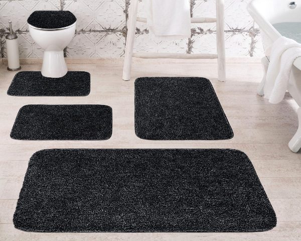 Badematte Badteppich Bidetvorlage Wannenvorlage Melange ultrasoft